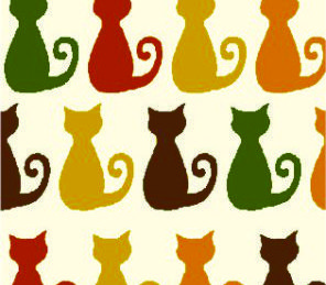 Tecido Autocolante - Animais 020