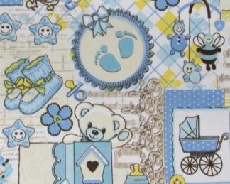 Tecido Autocolante - Infantil 005