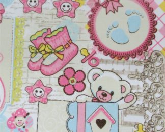 Tecido Autocolante - Infantil 006