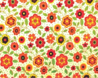 Tecido Autocolante - Flor e Fruto 044