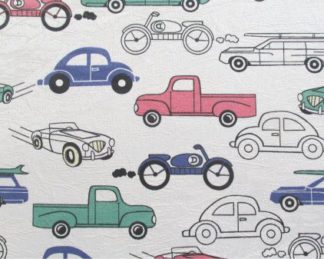 Tecido Autocolante Impermeável - Carros 001