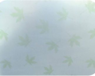 Decorativo vidro - Folhagem Verde