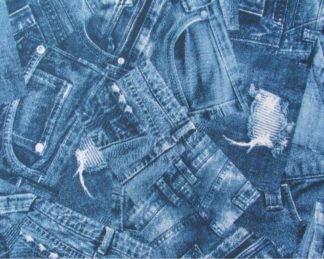 Tecido Autocolante Impermeável - Jeans 001