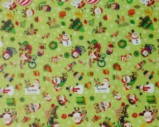 Tecido Autocolante - Natal 046