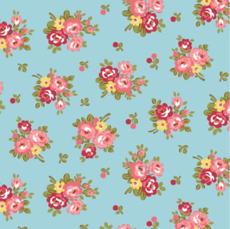 Tecido Autocolante - Flor e fruto 089