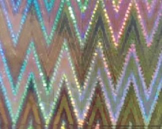 Adesivo Holográfico - Zig Zag