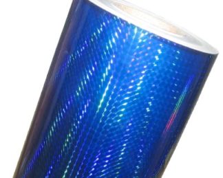 Adesivo Holográfico - Triângulo Azul