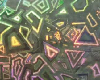 Adesivo Holográfico - Mosaico