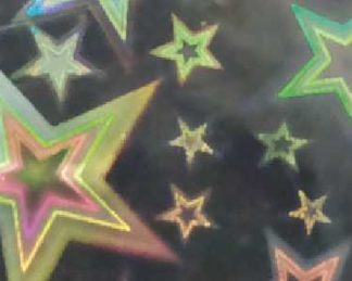 Adesivo Holográfico - Estrela
