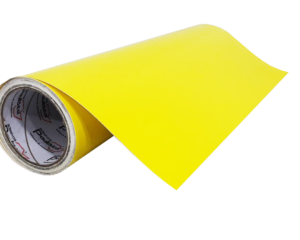 Adesivo Vinil PVC - Amarelo Limão - Semibrilho