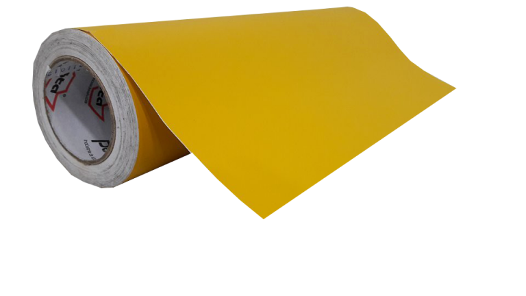Adesivo Vinil PVC - Amarelo Ouro - FOSCO