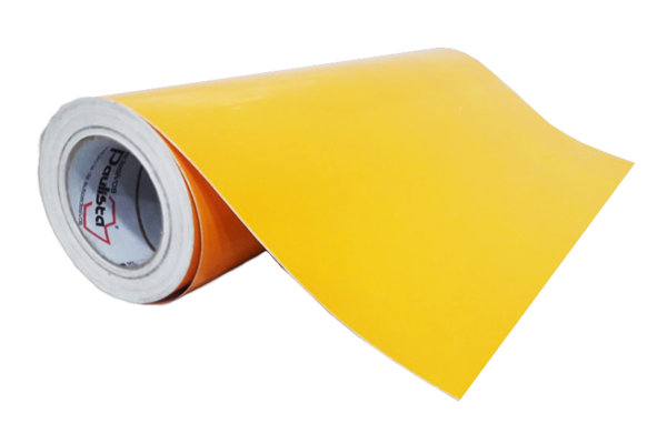 Adesivo Vinil PVC - Amarelo Ouro - Alto Brilho
