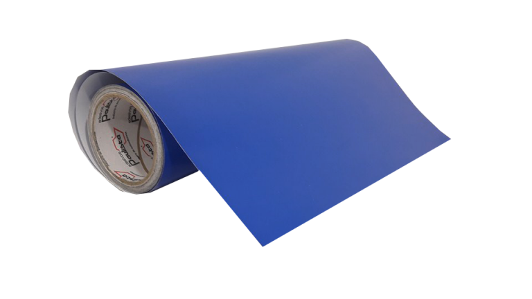 Adesivo Vinil PVC - Azul Médio - Semibrilho