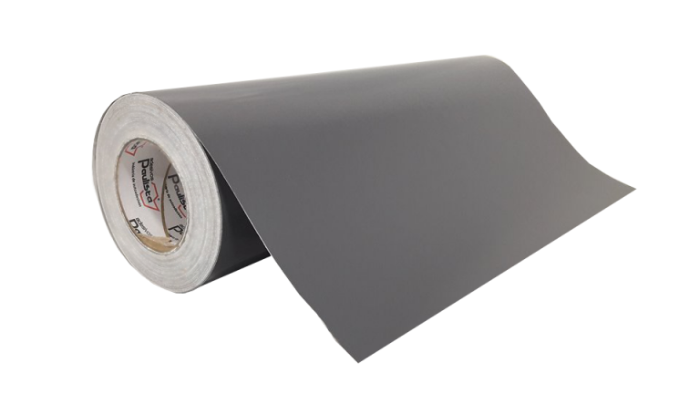 Adesivo Vinil PVC - Cinza Escuro - Semibrilho