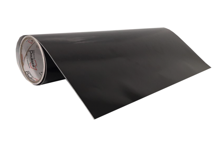 Adesivo Vinil PVC - Preto - Alto Brilho