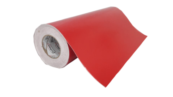 Adesivo Vinil PVC - Vermelho Vivo - Semibrilho