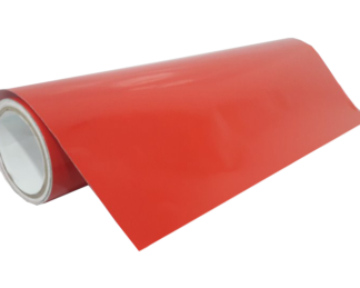 Adesivo Vinil PVC - Vermelho Vivo - Alto Brilho