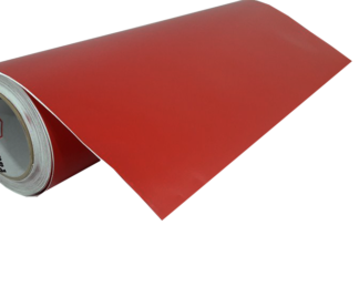 Adesivo Vinil PVC - Vermelho Vivo - FOSCO