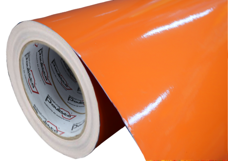 Adesivo Vinil PVC - Cenoura - Alto Brilho