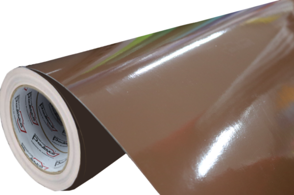 Adesivo Vinil PVC - Chocolate - Alto Brilho