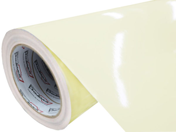Adesivo Vinil PVC - Amarelo Bebê - Alto Brilho