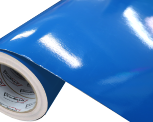 Adesivo Vinil PVC - Azul Boreal - Alto Brilho