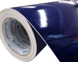 Adesivo Vinil PVC - Azul Galáxia - Alto Brilho