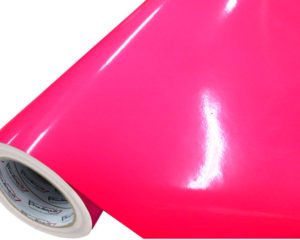 Adesivo Vinil PVC - Fluorescente Rosa