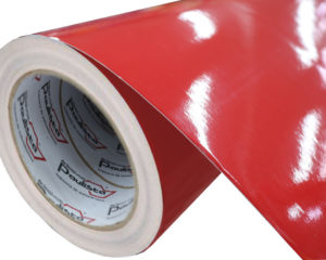 Adesivo Vinil PVC - Framboesa - Alto Brilho