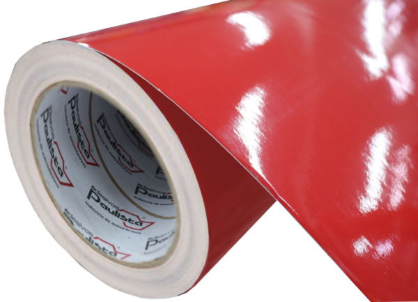 Adesivo Vinil PVC - Framboesa - Alto Brilho