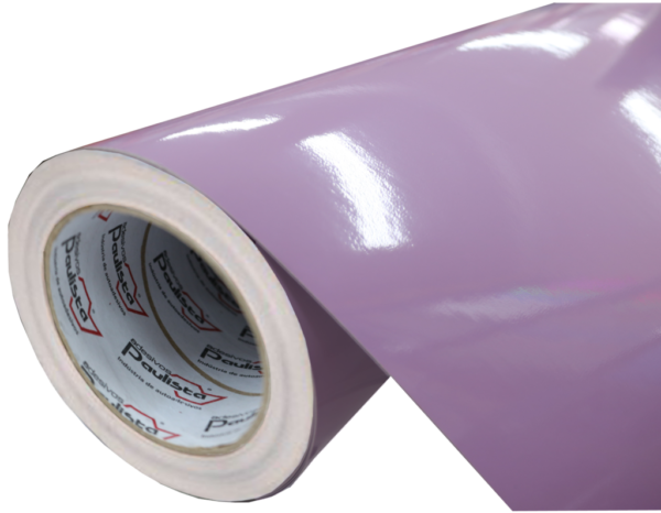 Adesivo Vinil PVC - Lilás - Alto Brilho