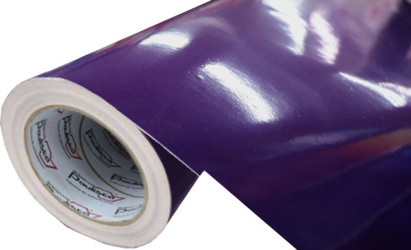 Adesivo Vinil PVC - Roxo - Alto Brilho