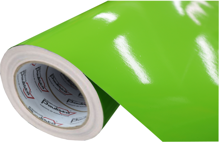 Adesivo Vinil PVC - Verde Boreal - Alto Brilho