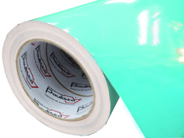 Adesivo Vinil PVC - Verde Oceano - Alto Brilho
