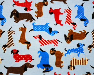 Tecido Autocolante - Animais 024