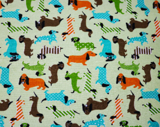 Tecido Autocolante - Animais 025