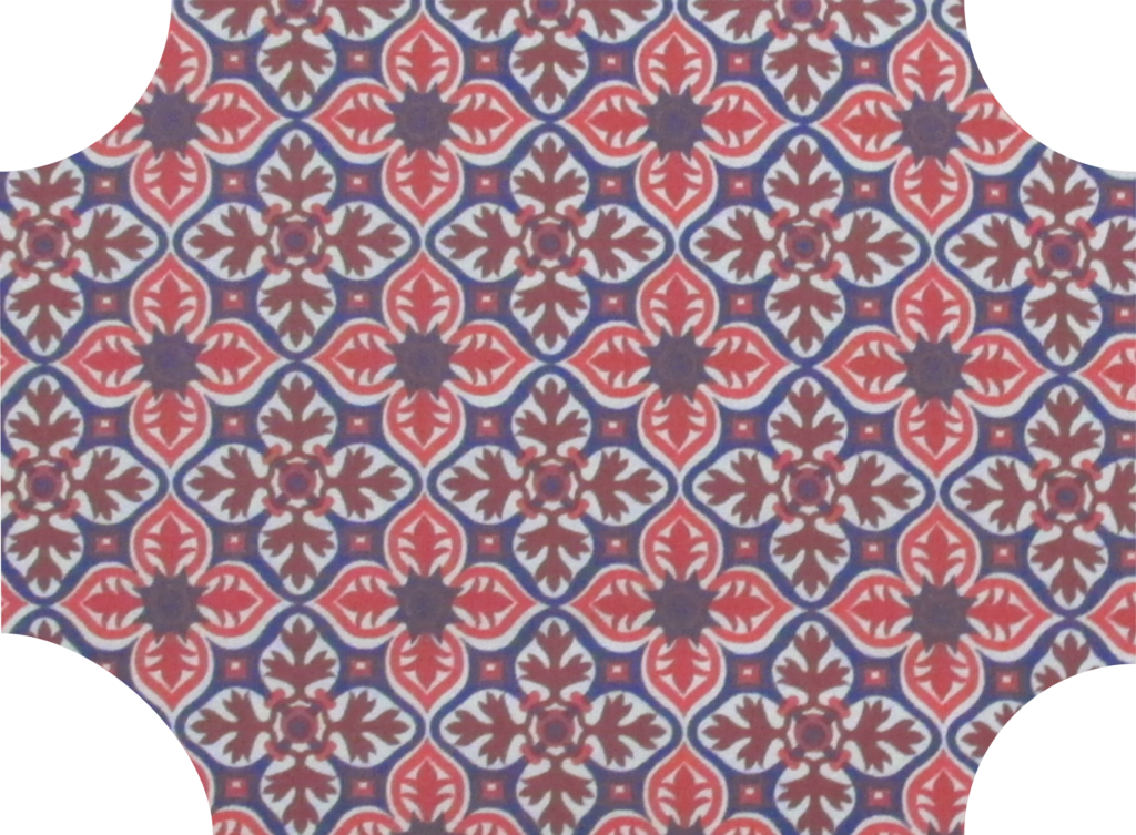 Tecido Autocolante - Arabesco 14