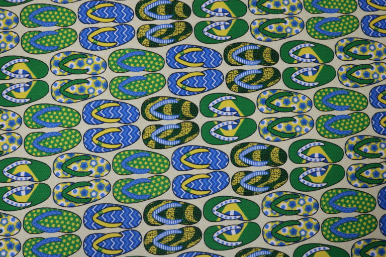 Tecido Autocolante - Chinelo 002