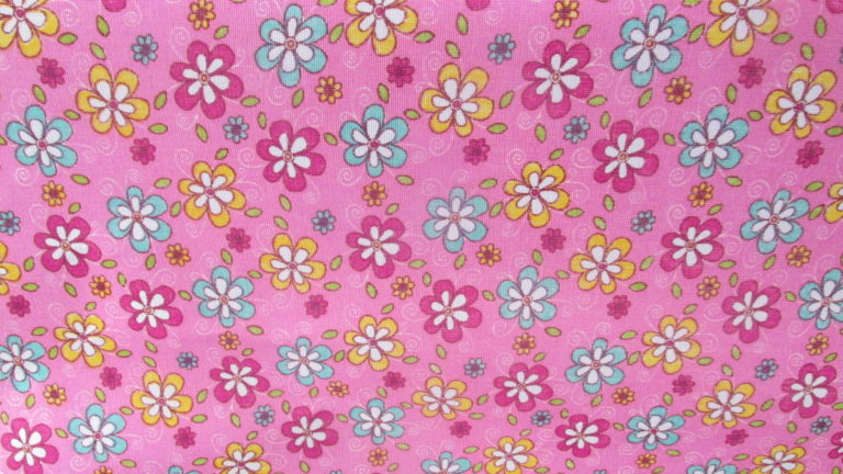 Tecido Autocolante Cretone - Flor e Fruto 03