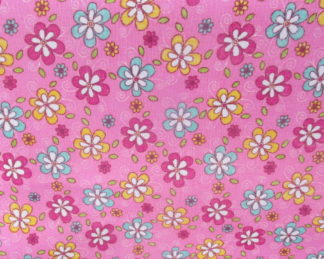 Tecido Autocolante Cretone - Flor e Fruto 03