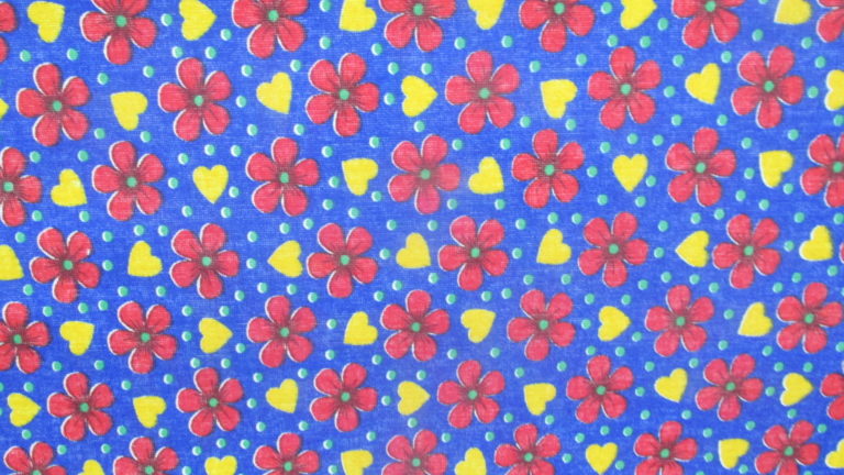Tecido Autocolante Cretone - Flor e Fruto 20