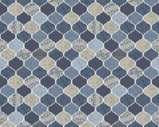 Tecido Autocolante Jacquard - Mirage Azul