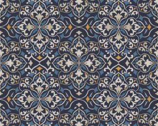 Tecido Autocolante Jacquard - Oasis Marinho