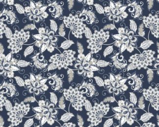 Tecido Autocolante Jacquard - Siwa Marinho