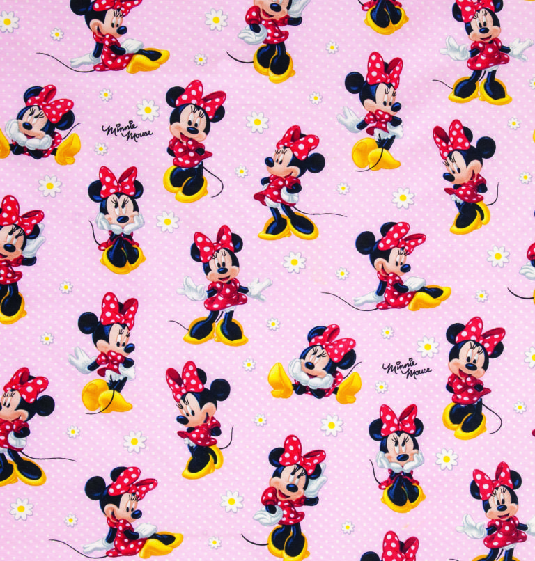 Tecido Autocolante Impermeável - Minnie