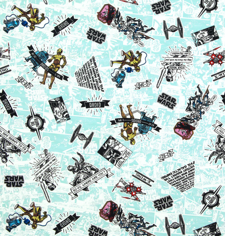 Tecido Autocolante Impermeável - Star Wars