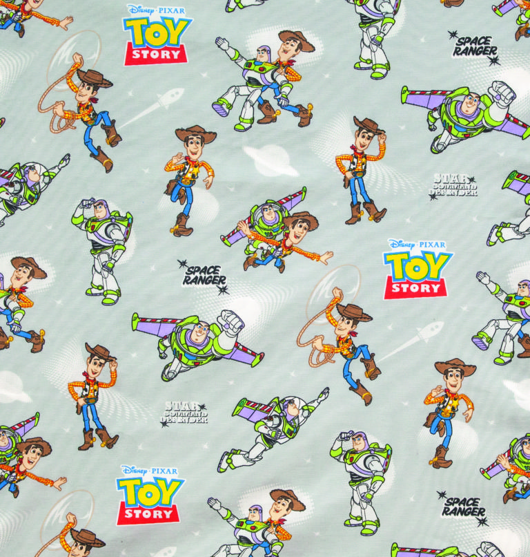 Tecido Autocolante Impermeável - Toy Story