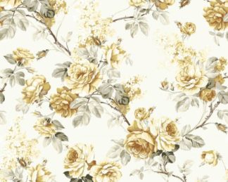 Tecido Autocolante Impermeável - Linho Floral 16