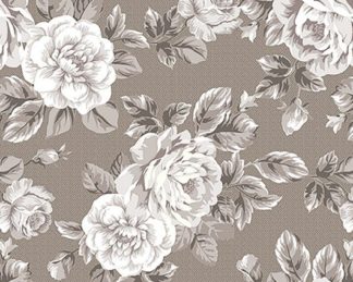 Tecido Autocolante Impermeável - Linho Floral 20