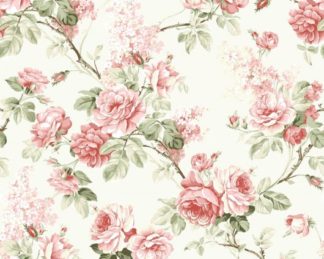 Tecido Autocolante Impermeável - Linho Floral 22